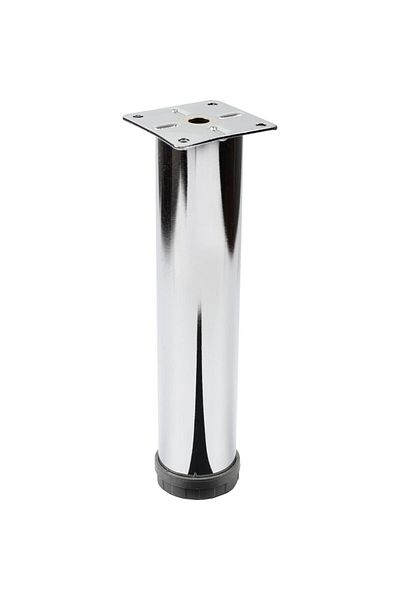 Angoravi Metal Chrome Leg 42 mm Diameter 12 cm Height