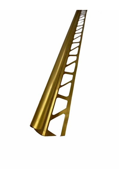 Angoravi Yellow 12 mm Ceramic Internal Corner Profile 2.70 Meters 10 Pieces
