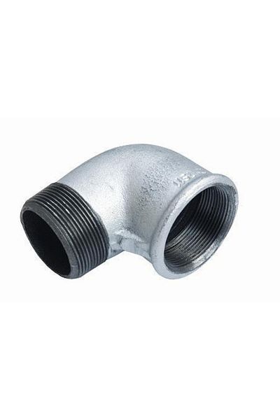 noirsecret Galvanized Comet Elbow 3/4