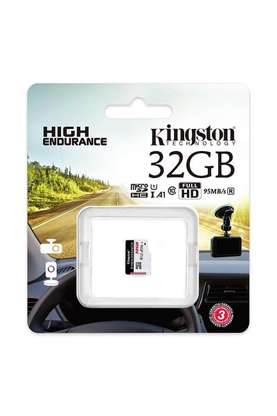 Kingston Sdce-32gb 32gb Microsdhc Endurance 95r-30w C10 A1 Uhs-i Card Only Memory Card