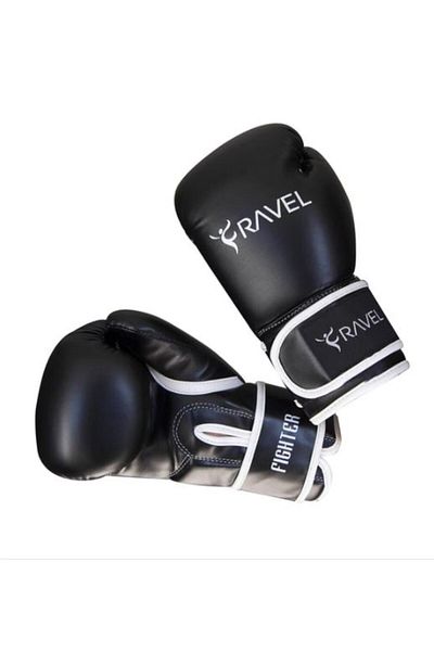 Delta Black Fighter Boxing Gloves