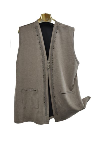 elma abone New Season 3 Button Short Vest