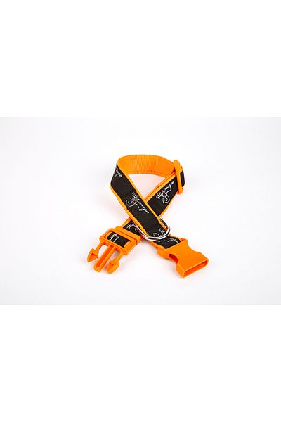 BilfolD Dog Patterned Woven Dog Collar 3 cm X 36-60 cm Tcu