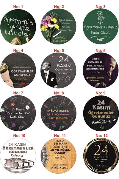 Kahveti هدية مختلفة لعيد المعلم في 24 نوفمبر مع ملعقة ذهبية (15 قطعة)