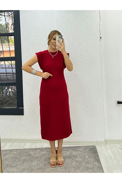 İpeksi Silky Women's Cycling Collar-Sleeved Boy Dress