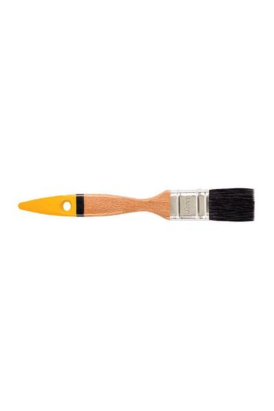 Angoravi Luna Black Wooden Handle Oil Paint Brush No:1