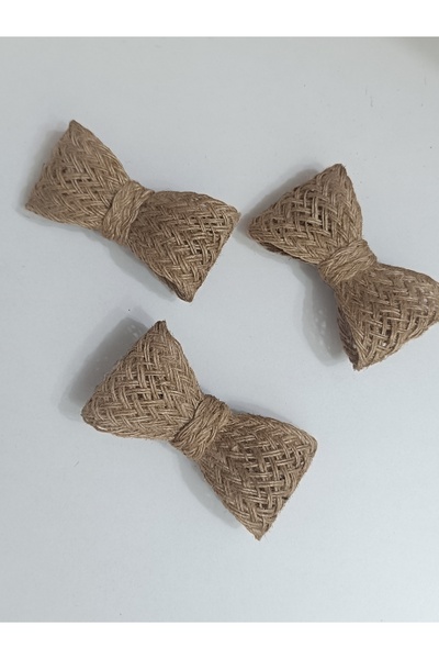 shop Straw Knitted Hair Clip - Hair Accessory