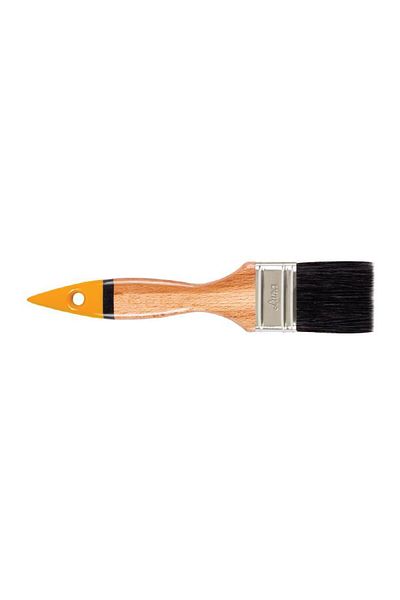 MarDyHome Luna Black Wooden Handle Oil Paint Brush No:2