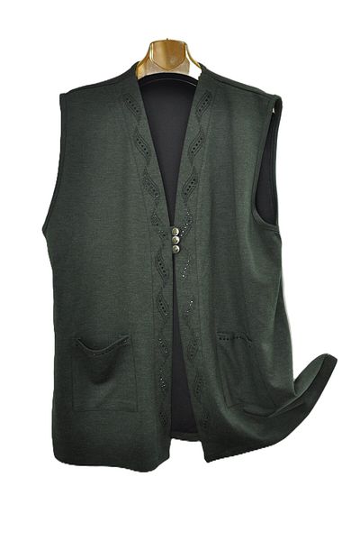 elma abone New Season 3 Button Short Vest