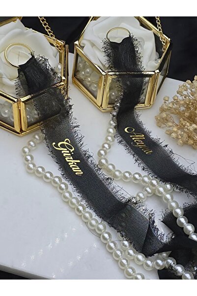 Frisson İncili İsimli İPEK KURDELE Yüzük KurdelesiSözKurdelesiVeNişanKurdeles...