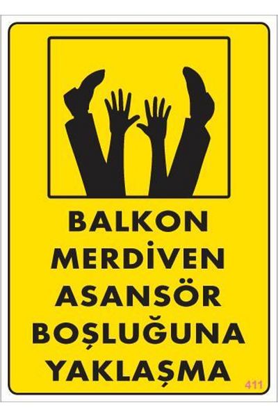 MarDyHome Aging to the Gap Warning Sign 25X35 Code:411