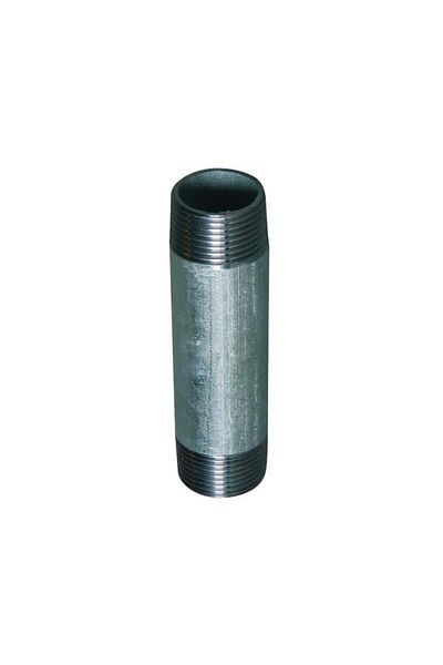 Angoravi Galvanized Pipe Extension Pass 1/2 10 cm