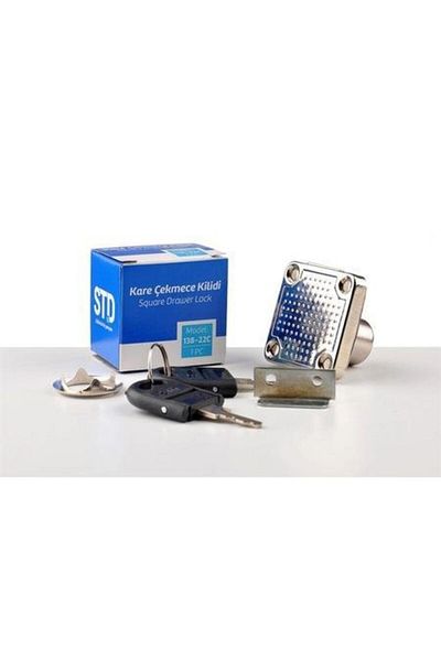 kapsulavm Std 138-22 mm Square Drawer Lock