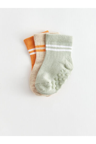LC Waikiki Lcw Basic Erkek Bebek Soket Çorap 3'lü