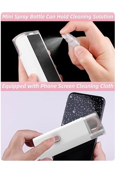 LiderGlobal Multifunctional 7 Pieces Keyboard Screen Headphone Cleaning Kit