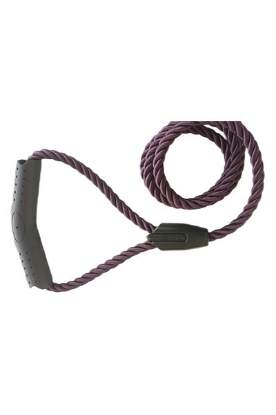 Wovna Triple Coiled Dog Walking Rope 1 Cm-120 cm Purple