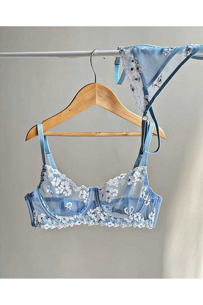 Snowdrop Set de lenjerie cu flori de margaretă - cu sârmă