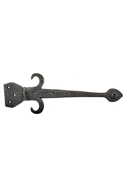evimdeyokyok Antique Style Decorative Brass Comet Bowl Hinge - 137x390 mm, Oxide