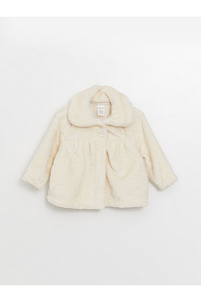 LC Waikiki Lw – Plüschmantel für Babys mit langen Ärmeln