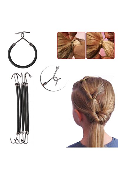 Transformacion 10 ШТУК Гумки для волосся з застібкою - 717249