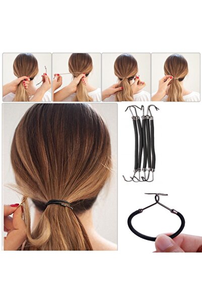 Transformacion 10 ШТУК Гумки для волосся з застібкою - 717249