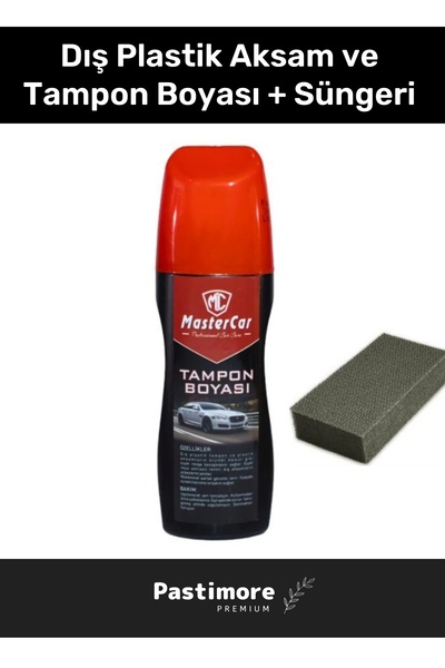 Pastimore Özel Üretim Suya Dayanıklı Ultra Eskimiş Kauçuk Yüzey Dış Plastik Aksam Tampon Boyası - Siyah