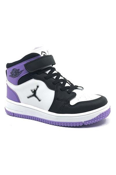 Kocamanlar Ayakkabı Galaxy Cool Kocamanlar - Long Beijing High Top Children's Sports Shoes White-Purple