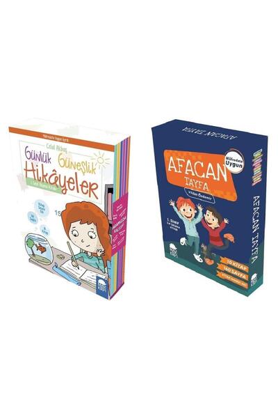Mavi Kirpi Yayınları Mavi Kirpi 1. Sınıf Afacan Tayfa + Günlük Güneşlik Hikay...