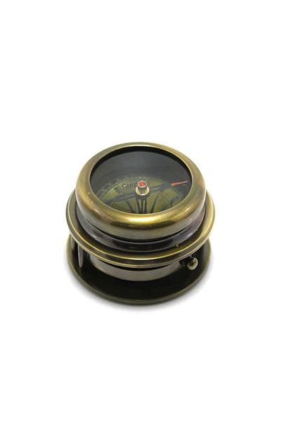 Bare & Bold Brass Compass 3548