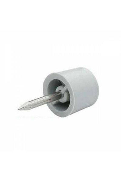 colezium Plastic Shelf Pin with Nails (100 Pieces) White