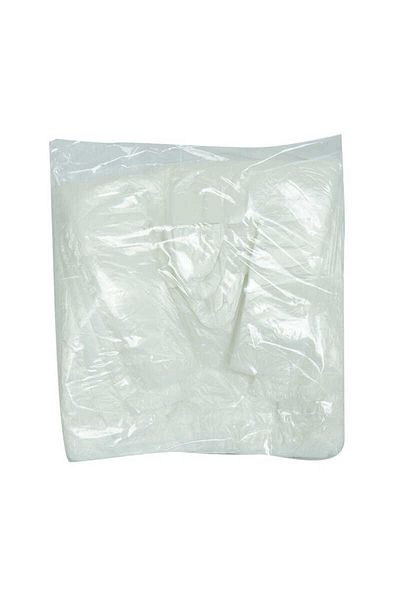 CEKAVE Economical Small Size Athlete Rustle Bag 38X22 Cm Thin White 250 Pieces 1 Pack
