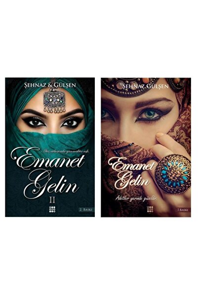 dokuzyayinlari Şehnaz Gülşen Emanet Gelin Seti 2 Kitap