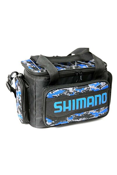 Genel Markalar Baskılı Helper Bag Balıkçı Çantası - Blue Camo