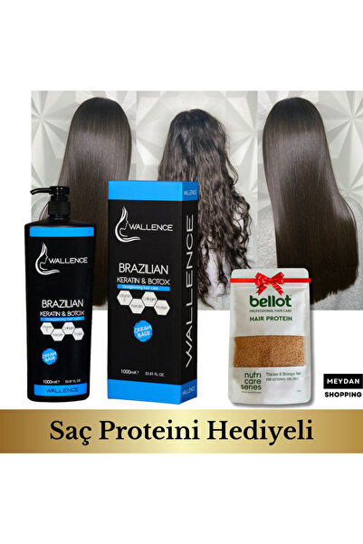 wallence Aşırı Yıpranmış Saçlar Için Keratin & Saç Protein Hediyeli