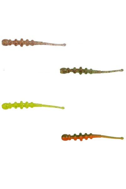 RYUJI Tipsy Worm 5.8cm Lrf Silikon Yem (12 ADET) Watermelon