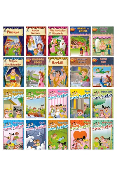 Polat Kitapçılık Polat 1. Sınıf Hikaye Seti 20 Kitap Büyük Boy (SEYHAN)