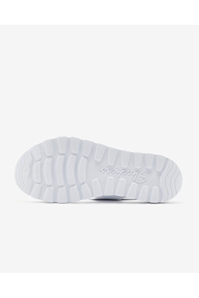 SKECHERS Arch Fit Footsteps - Sandale albe pentru femei Day Dream 111380 Wht