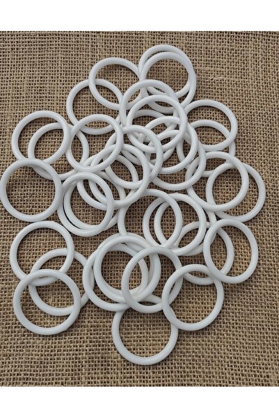 TıkTık AL Lif Halkası Plastik Halka 50 Adet 4 Cm