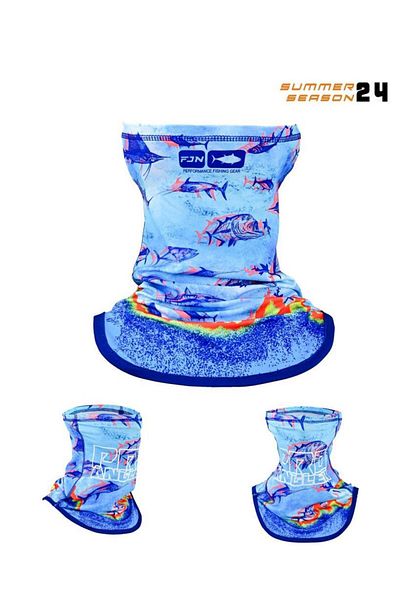 Fujin Pro Angler Echo Fish Neck Collar Neck Gaiter