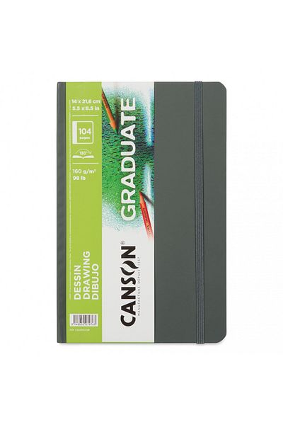 Canson Graduate Drawing 14x21.6cm 52 Yaprak 160gr Çizim Defteri / C31200l038