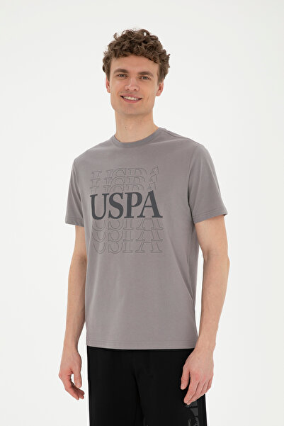 U.S. Polo Assn. Erkek Koyu Gri Tişört 50287042-VR080