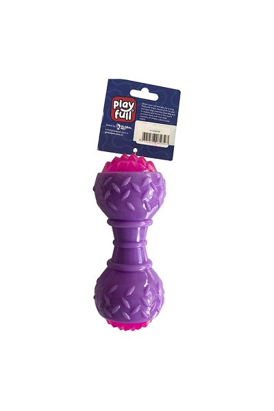 MarDyHome 5x15 Cm Purple Dog Toy Dumbel - Activity with Sound and Light