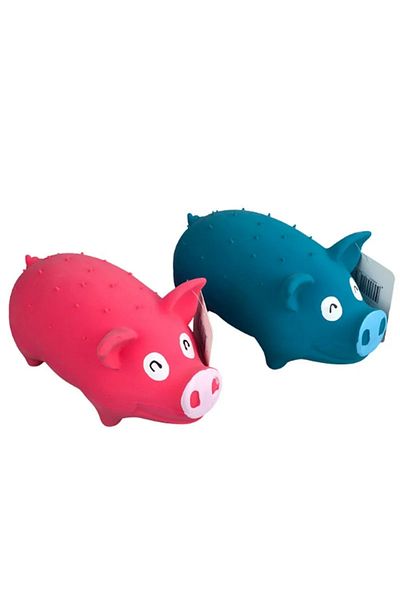 MarDyHome Pig Dog Toy - Latex, Voice, 21cm x 10cm, 1 Piece