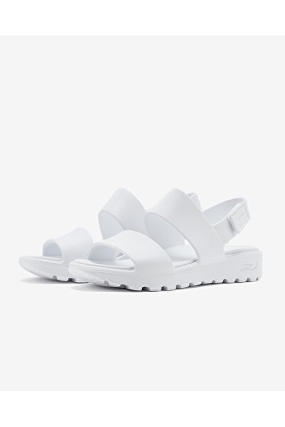 SKECHERS Arch Fit Footsteps - Sandale albe pentru femei Day Dream 111380 Wht