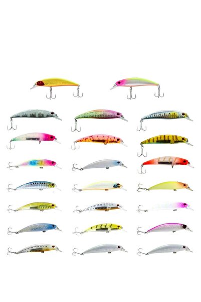 Fujin Ziggy 70mm 9.6gr Sinking LRF Maket Balık - 182-D.PINK CHART