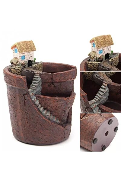 morlalem m Terrarium Için Merdivenli Evli Sakı Silikon Kalıp K-131, Polyester...