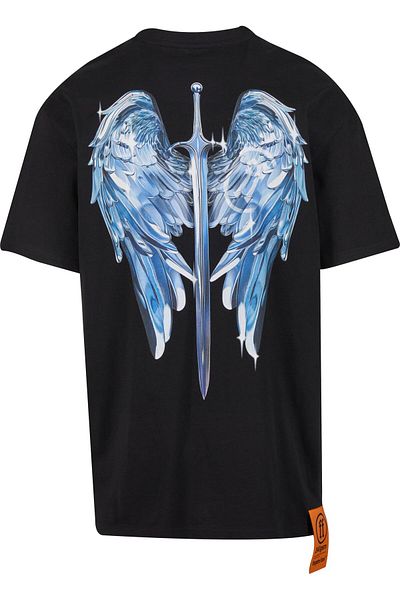 Forgotten Faces Dagger Wings Oversize Tee