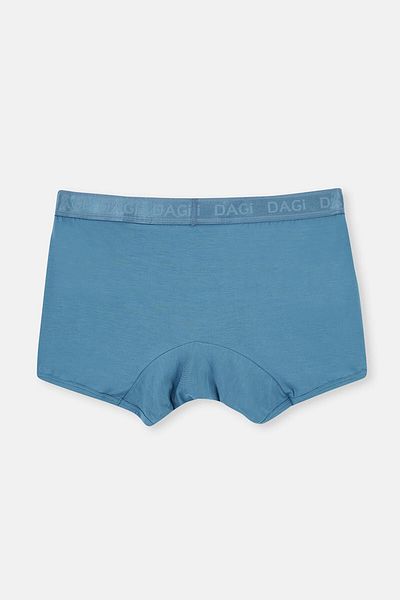 Dagi Sötét indigó 4210 - Sima mintás mikro modális boxer