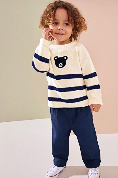 Minigimin Cicileri Miniğimin Cicileri Blue Bear Трикотажні штани для хлопчикі...