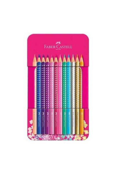 Faber Castell Colored Pencils Faber-Castell Sparkle, 12 Pieces/Gift Set
